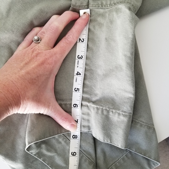 Columbia Cotton cargo Shorts Gray Size 38 Waist - Picture 2 of 10